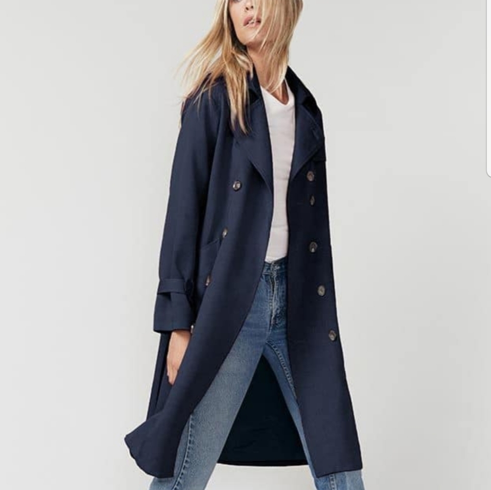 Reformation Mod Trench in Navy
